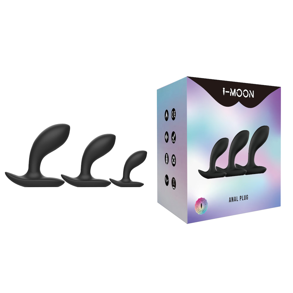 Kit com 3 Plugs Anais Curvo - I-MOON - Imagem 3