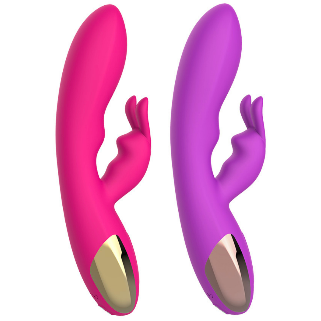 Vibrador Ponto G com Estimulador Coelhinho Recarregável - Imagem 6