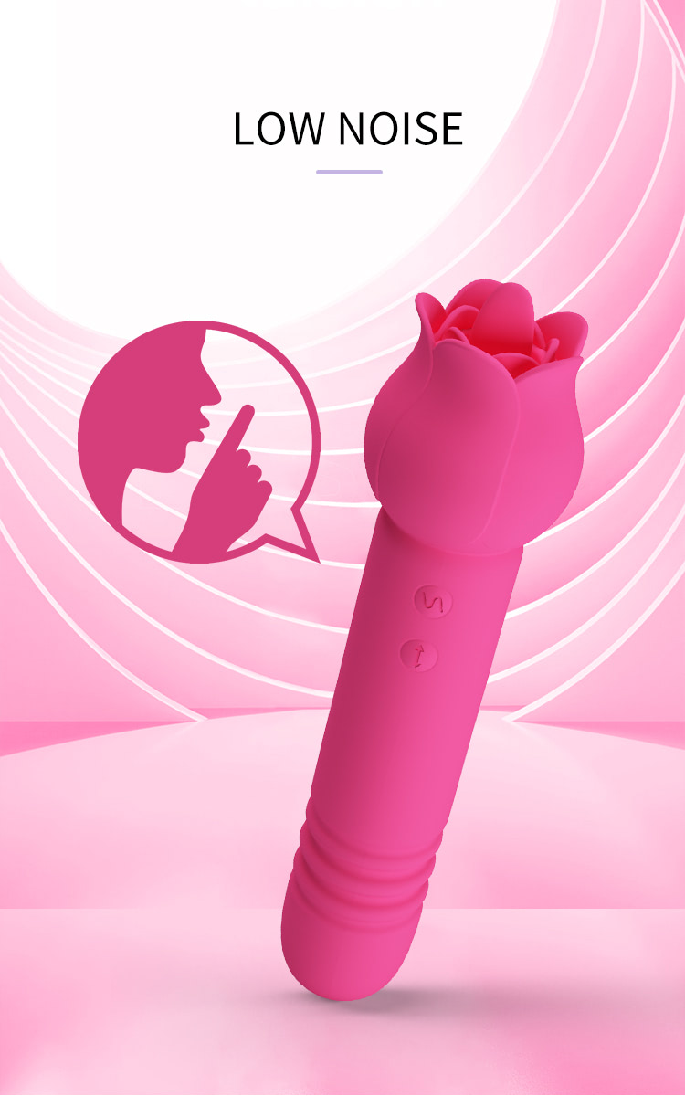 Vibrador Duplo Vai e Vem De Língua - Chaley - PRETTY LOVE - Imagem 9