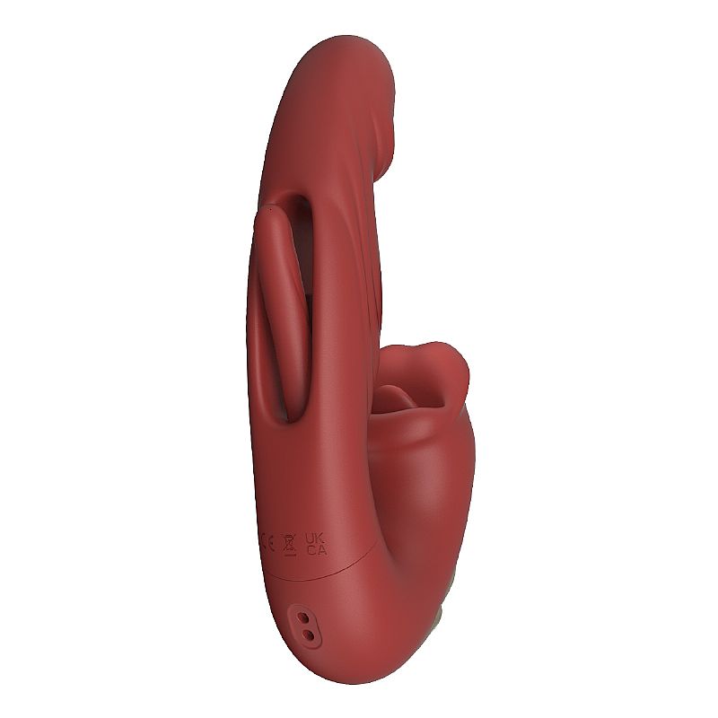 Vibrador Ponto G e Clitóris com Boca e Dedilhar / Slap ALWUP - Imagem 4