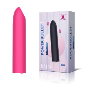 Vibrador Power Bullet Recarregável 10 Vibrações - Clare