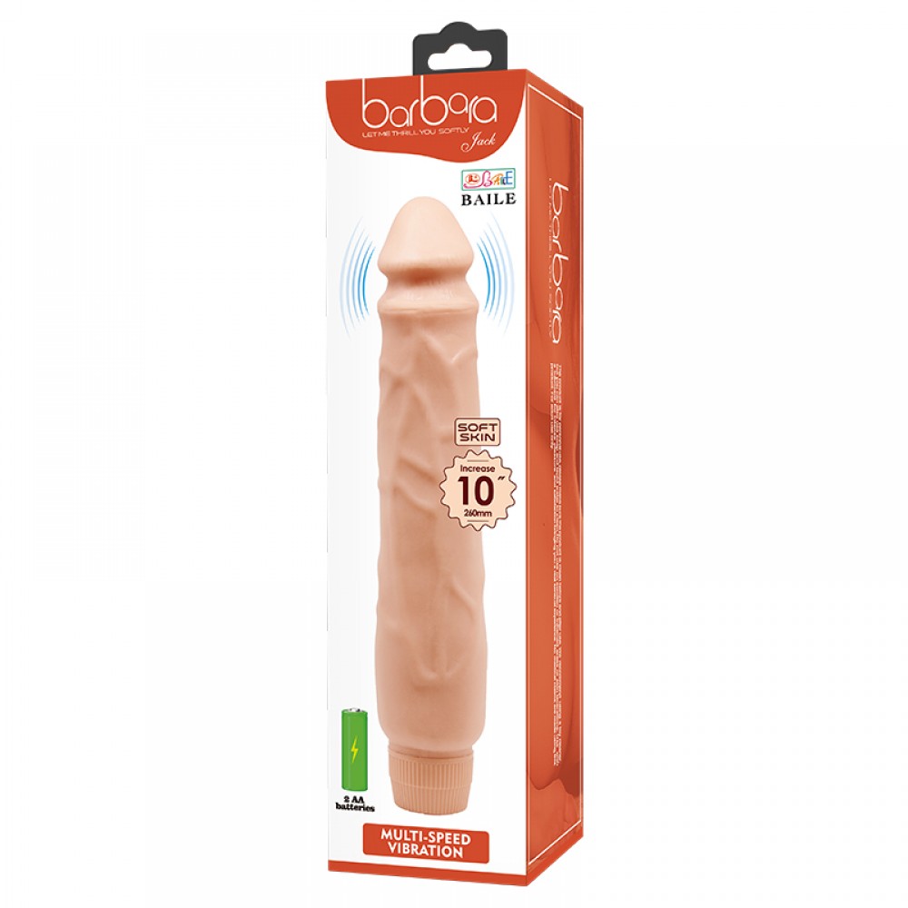 Pênis Grande Realístico Com vibrador Dildo - Jack - Imagem 7