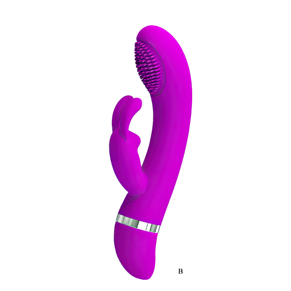 Vibrador Estimulador Coelho 7 Vibrações PRETTY LOVE Sog - Imagem 4
