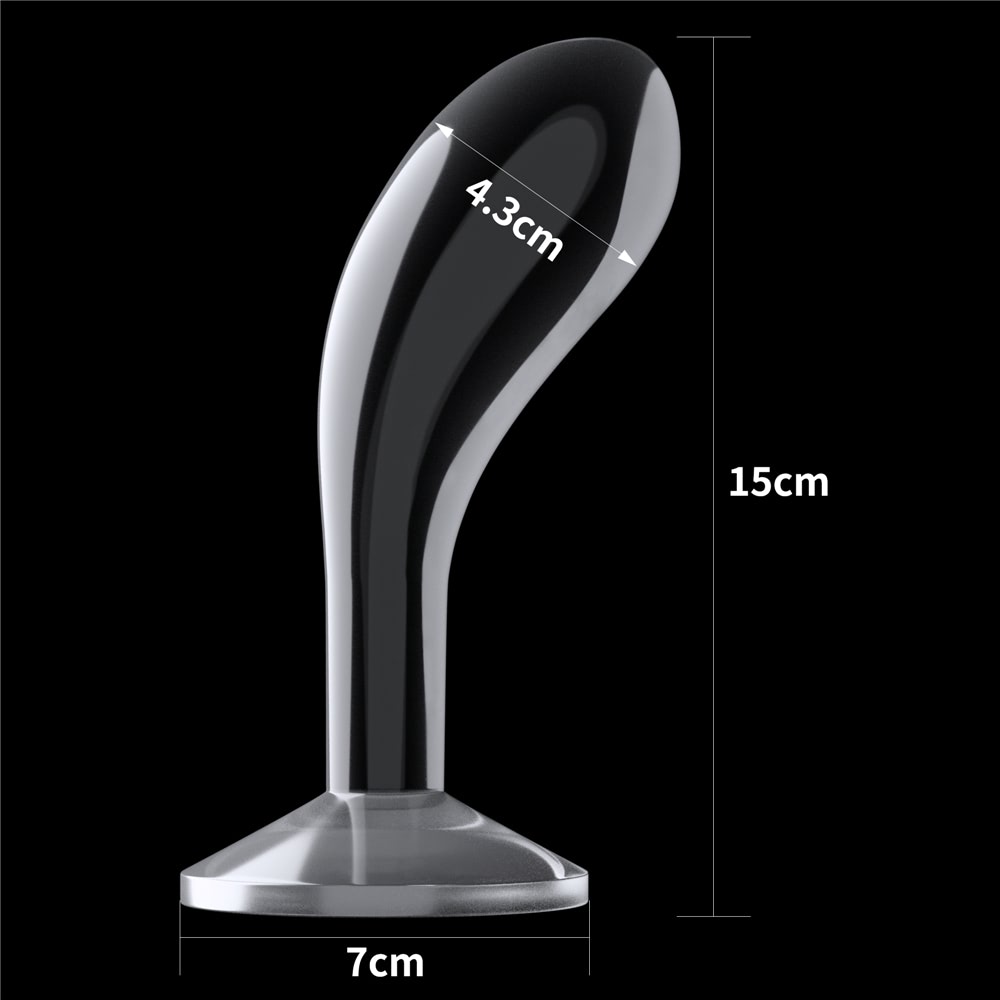 Plug Anal com ventosa Flawless Clear Prostate Plug - LOVETOY - Imagem 2