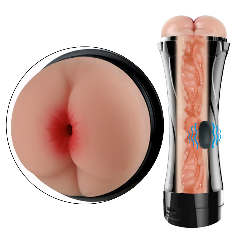 Masturbador masculino Anus Com formato de lanterna Cyberskin - Imagem 5