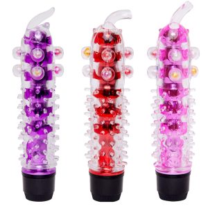 Vibrador Multivelocidade e Capa com Textura Massageadora