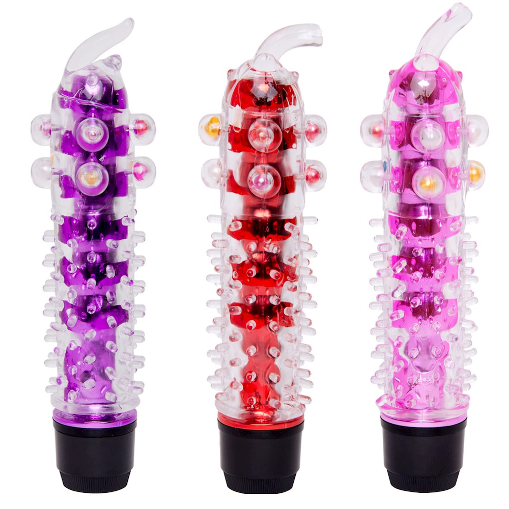Vibrador Multivelocidade e Capa com Textura Massageadora