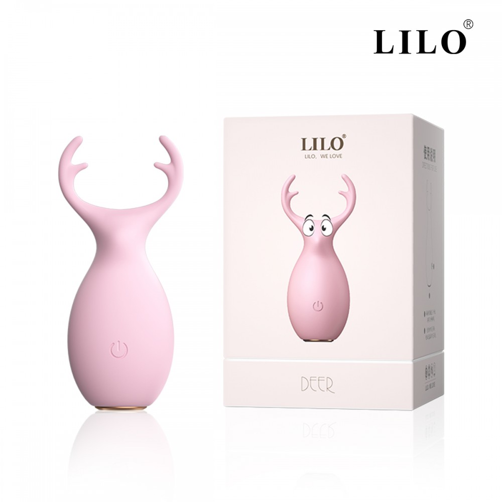 Vibrador Aveludado Com Chifre Estimulador de Seio e Clitóris - Imagem 9