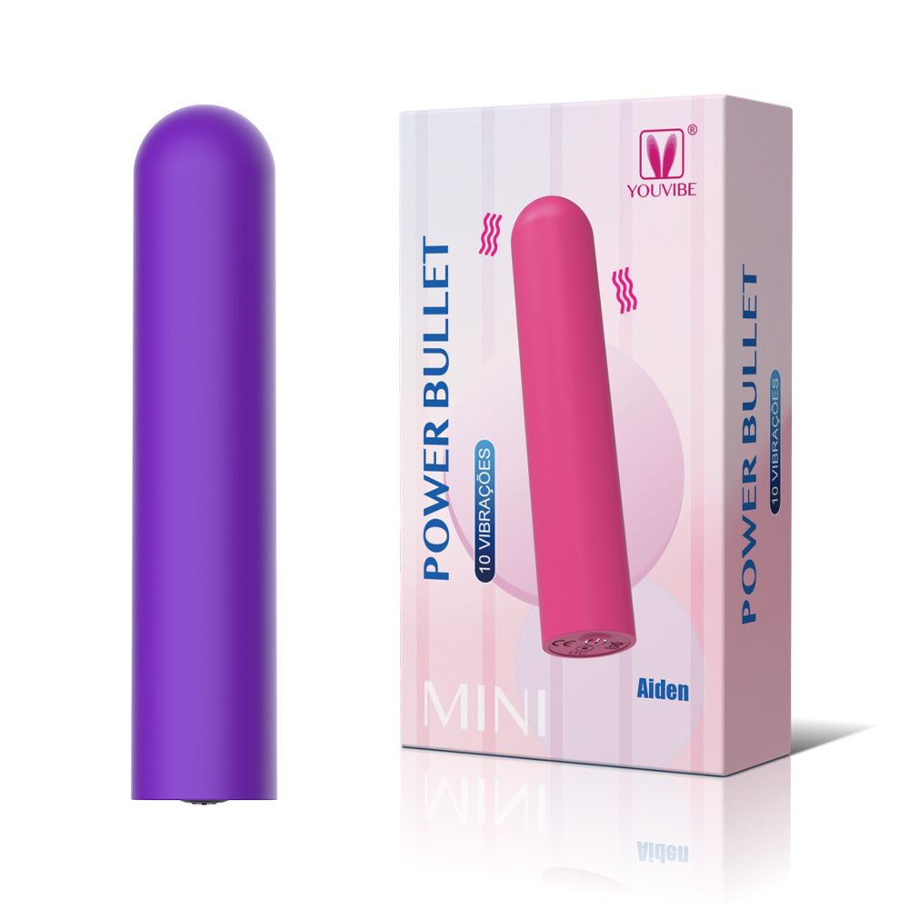 Vibrador Capsula Super Potente e Recarregável Aiden