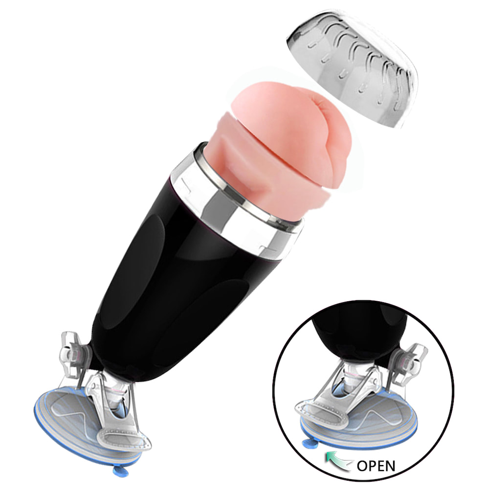 Masturbador masculino Cyberskin ventosa-X5 CUP formato ânus - Imagem 6