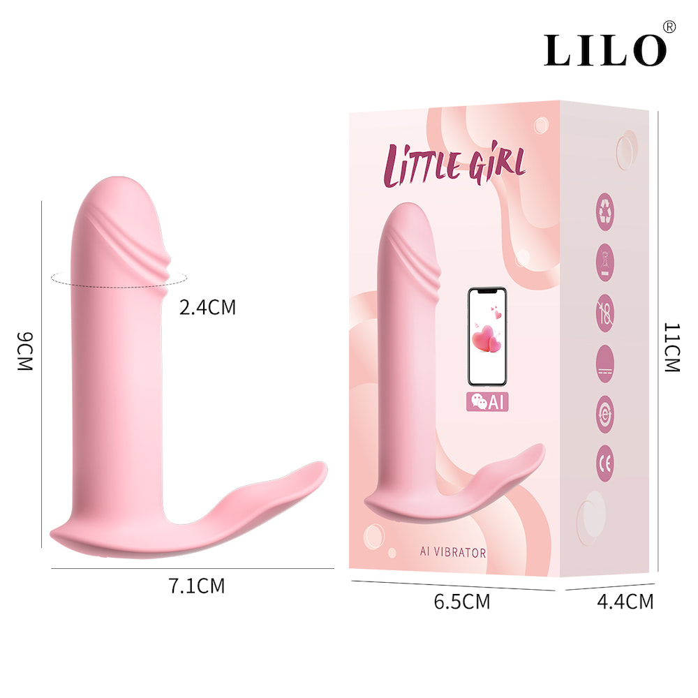 Estimulador de clitóris Smartphone 10 Vibra - LILO Little Girl - Imagem 2