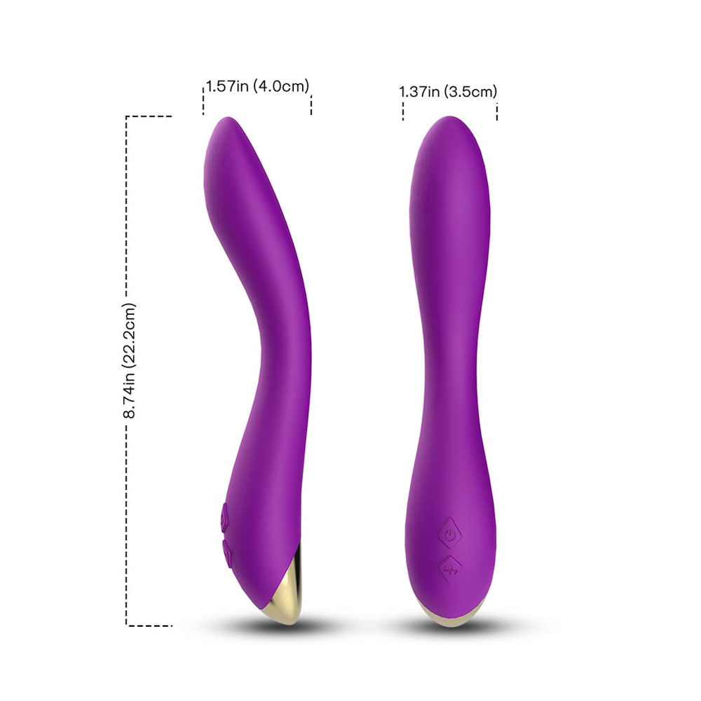 Vibrador Ponto G Liso com 9 modos de vibração - USK - Imagem 5