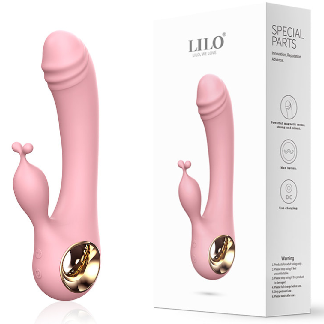 Vibrador Ponto G E Estimulador De Clitóris 10 Vibração - USB