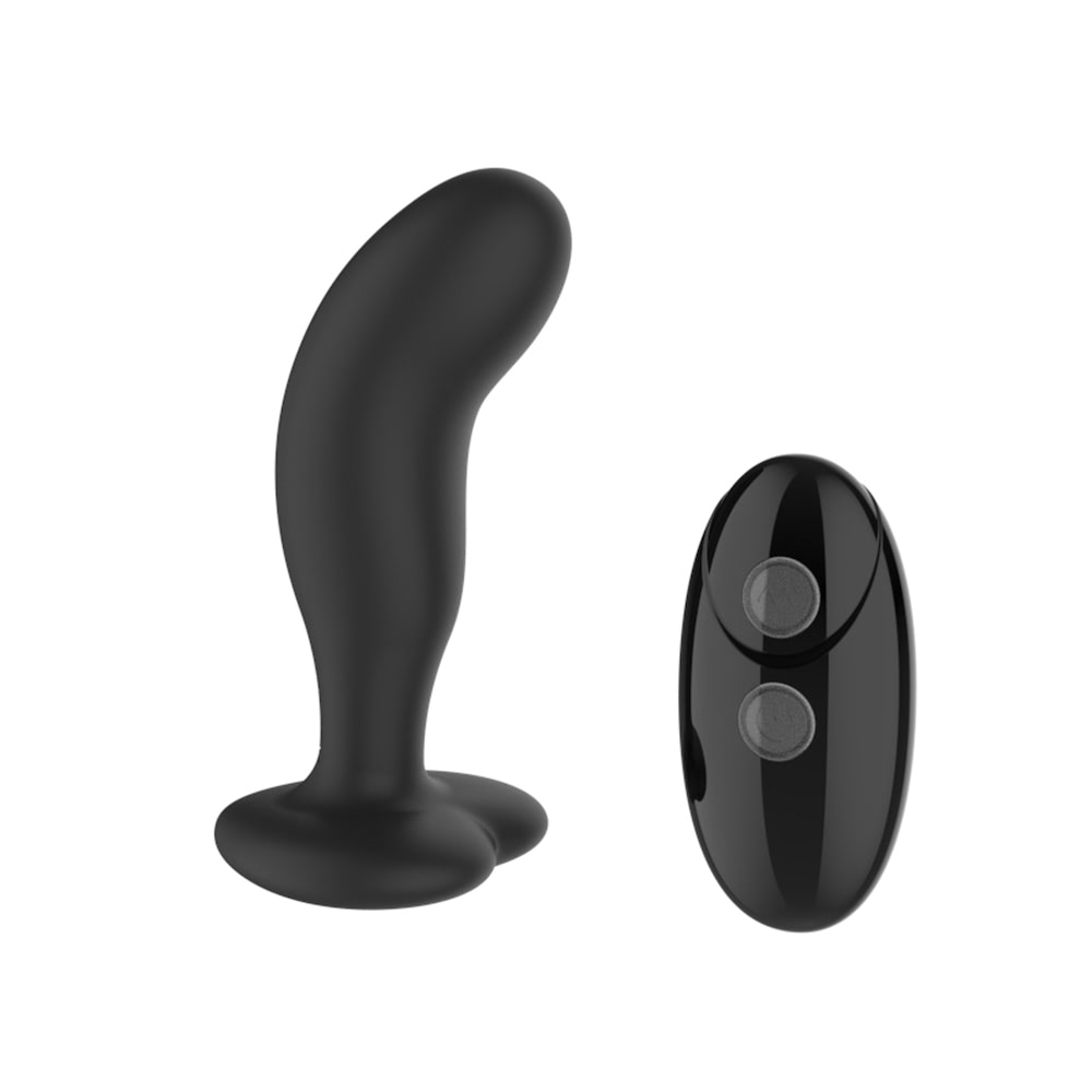 Plug Anal em silicone com ventosa Controle Remoto sem Fio - Imagem 3