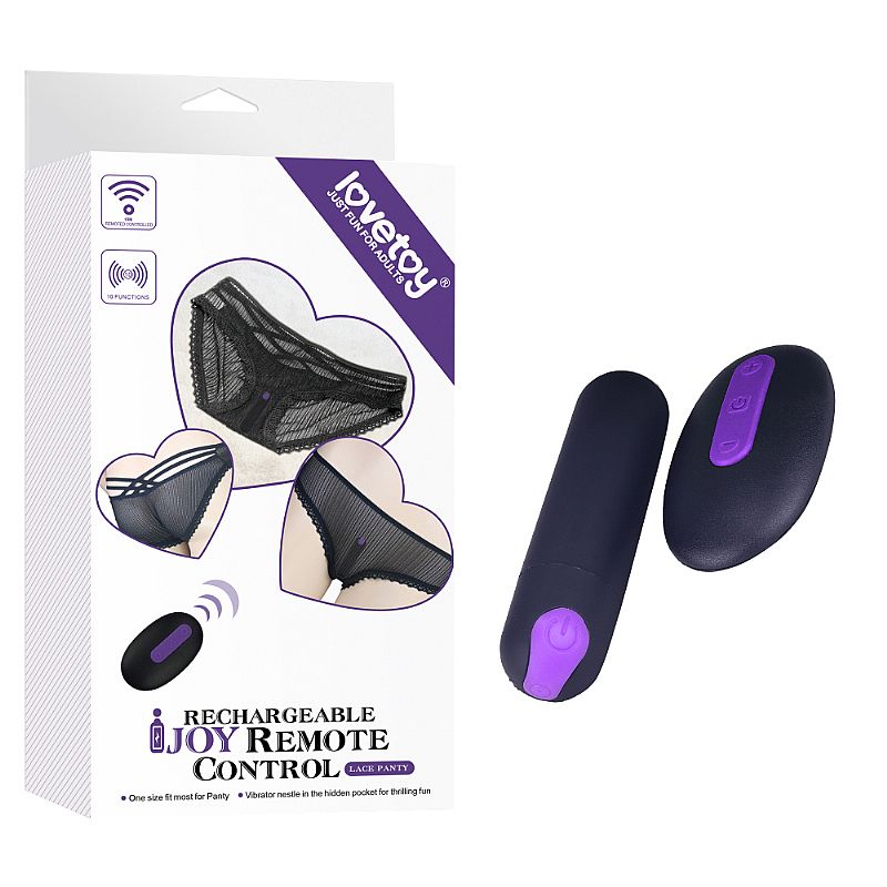 Calcinha Massageadora Vibrador de Clitóris com Cápsula - Lovetoy - Sex shop