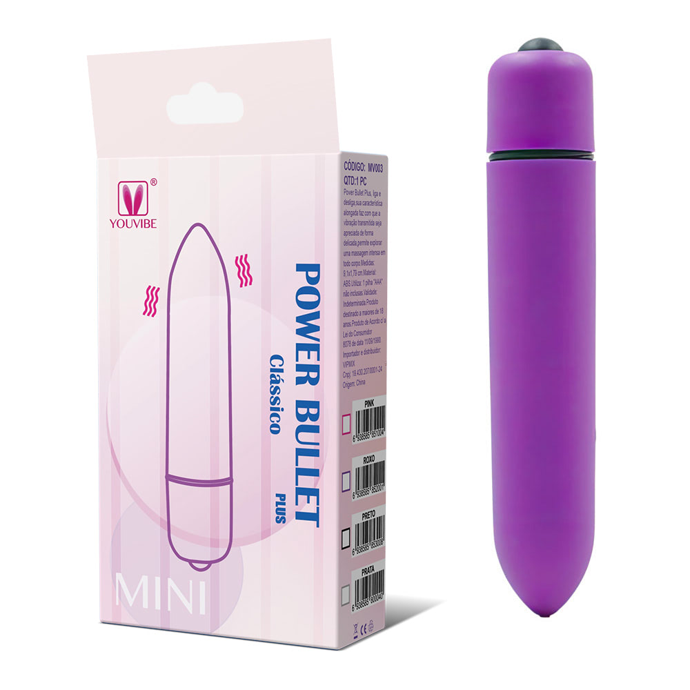 Cápsula Power Bullet Plus - Mini Vibe - YOUVIBE - Sex shop - Imagem 5