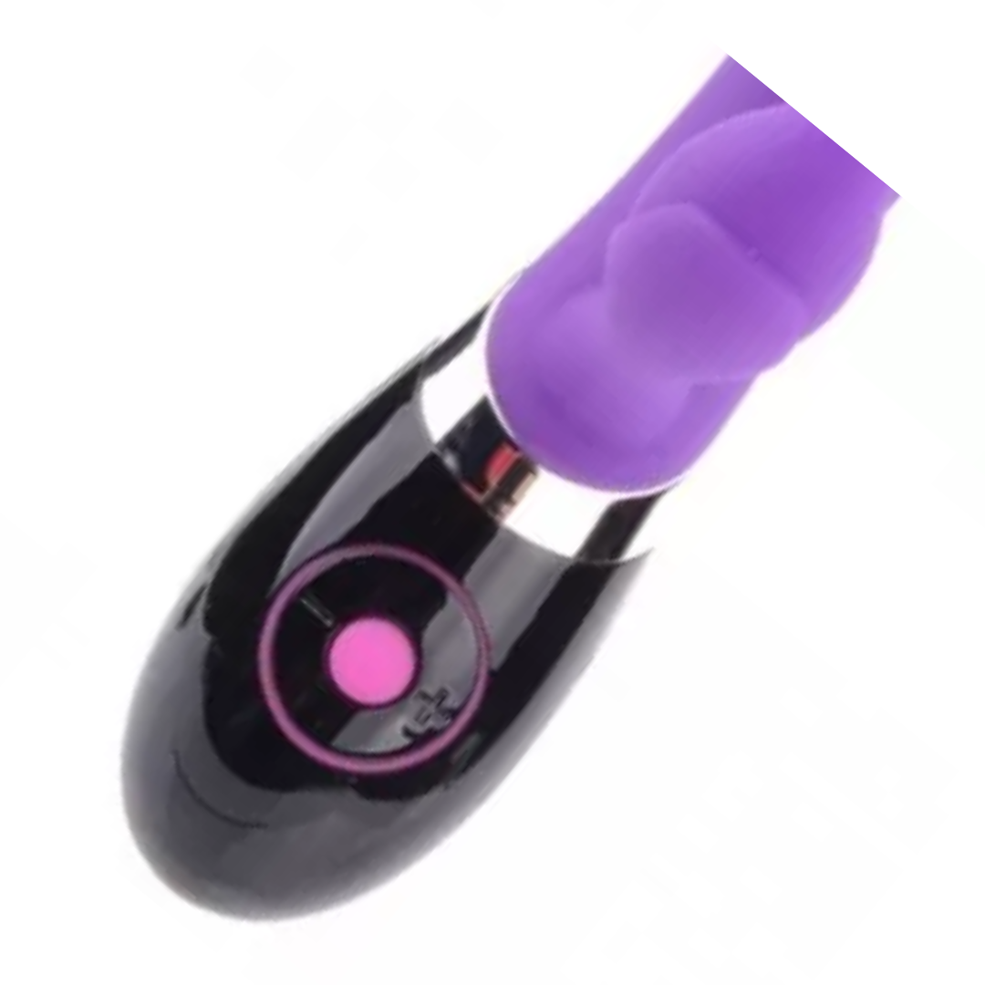 Vibrador com estimulador clitoriano feito em material de alta qualidade - Sexshop - Imagem 3
