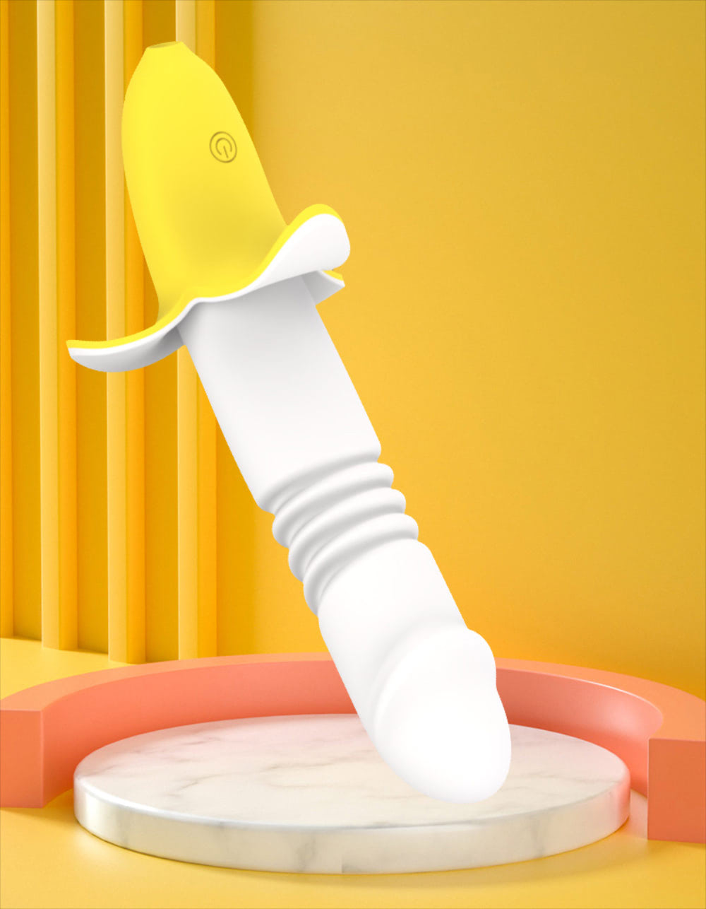 Vibrador Ponto G Banana vai e vem - 12 modos de vai e vem - Imagem 4