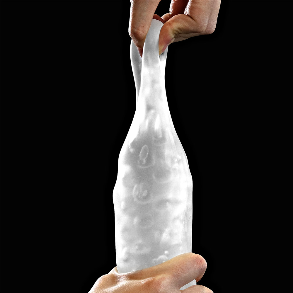 Masturbador Masculino BIG EGG gigante Estimulador Bolinhas - Imagem 3