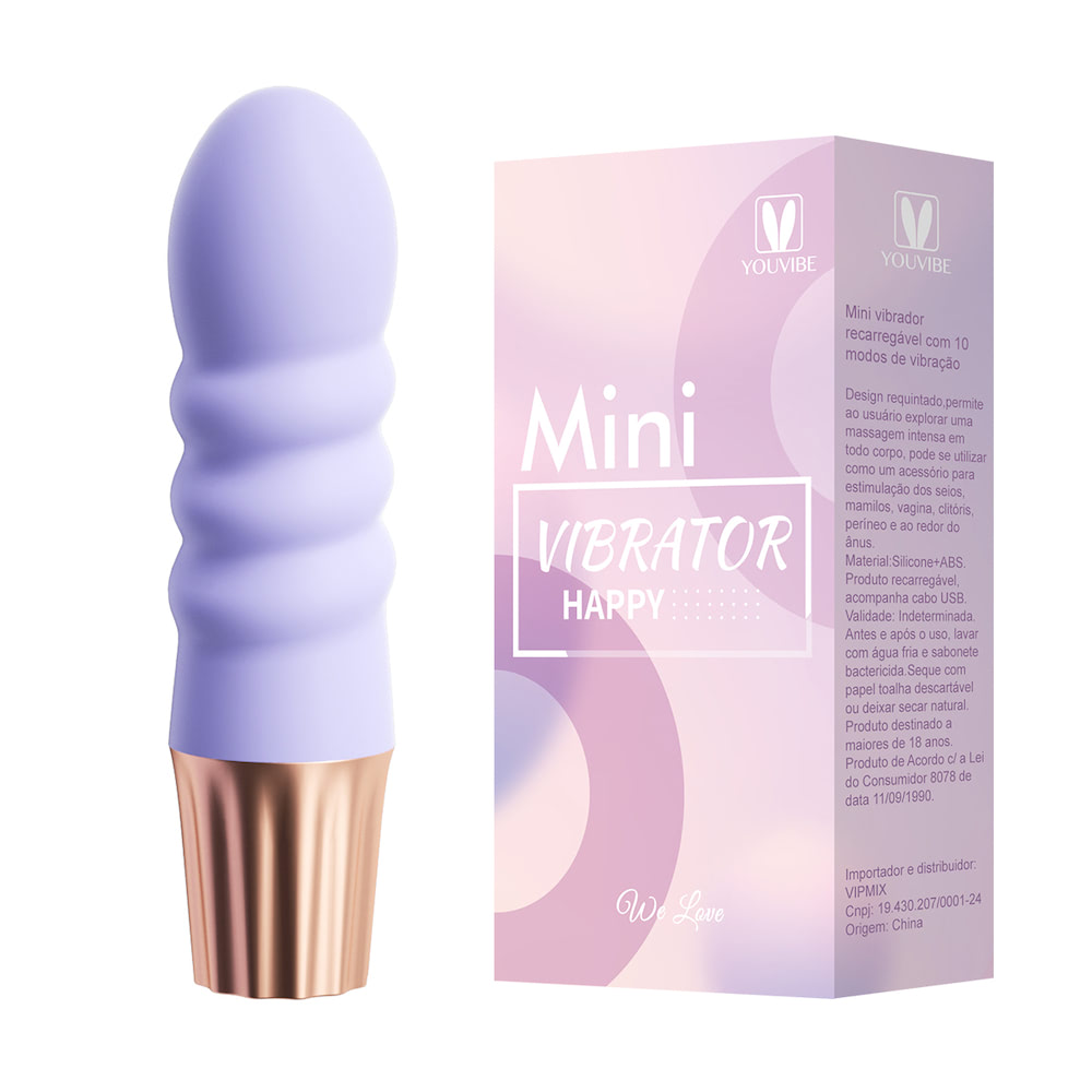 Vibrador Ondulado recarregável com 10 modos de vibração