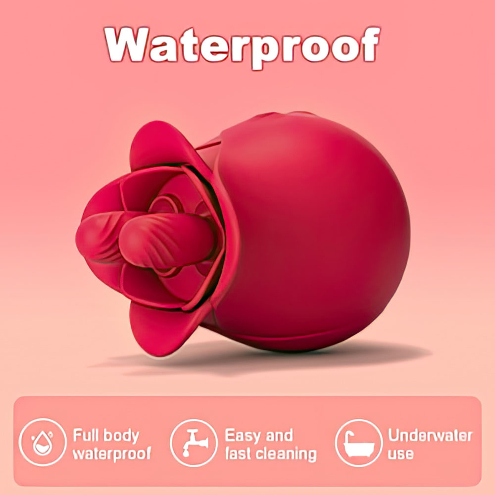 Estimulador Clitoriano formato de rosa Vai e Vem - YOUVIBE - Imagem 9