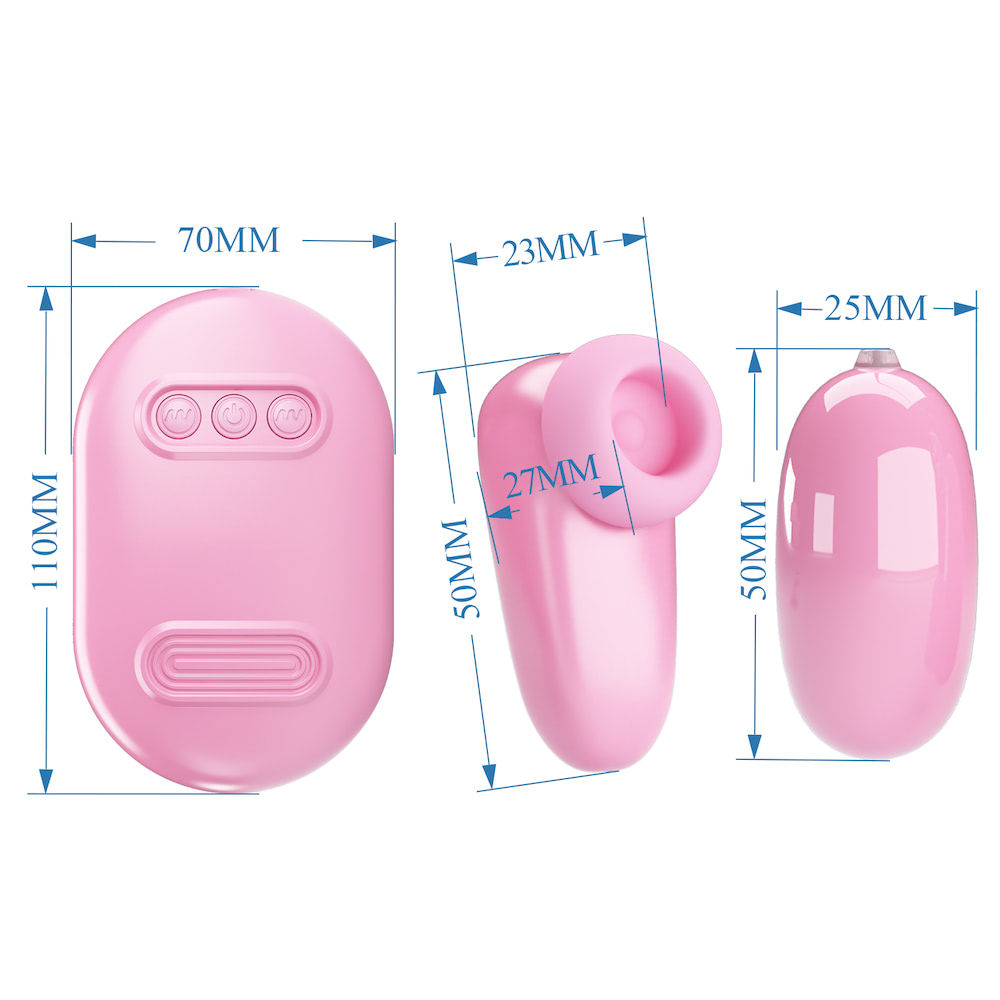 Vibrador Pretty Love com controle de formato de BOX - Imagem 2