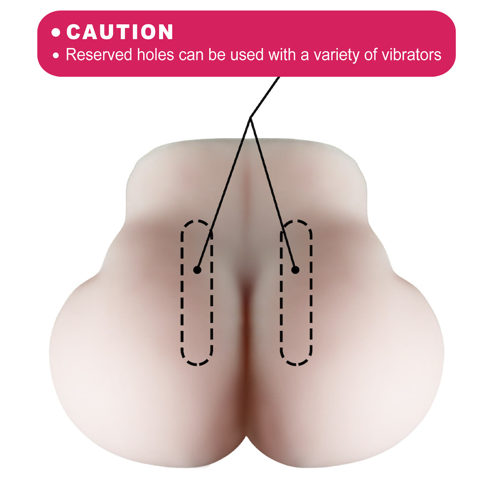 Masturbador Formato de Bunda - Vagina e ânus - Sexy Lady - Imagem 5