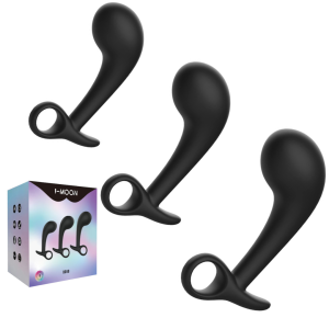 Kit com 3 Plugs Anais Ponto G - Estimulador de Prostata
