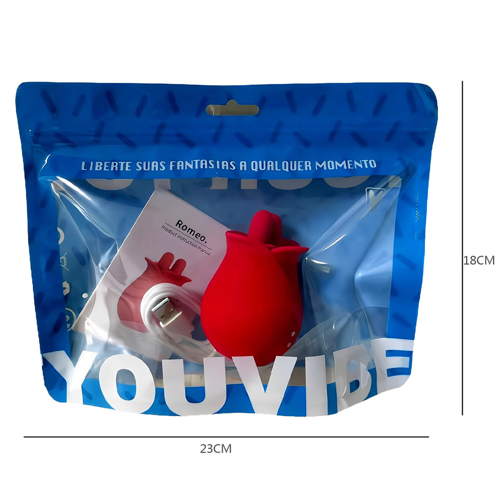 Estimulador Clitoriano formato de rosa Vai e Vem - YOUVIBE - Imagem 2