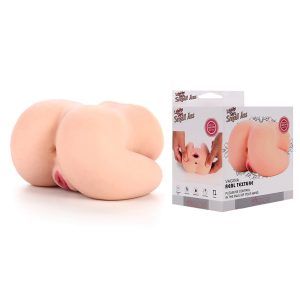 Masturbador Realístico Formato de Bumbum com Vagina e Ânus