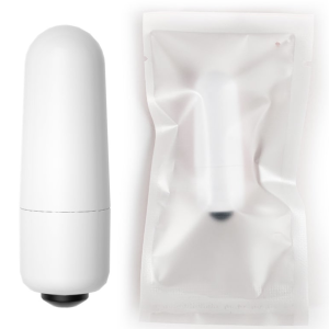 Vibrador Bullet Liga e Desliga Arredondado - Lilo Branco
