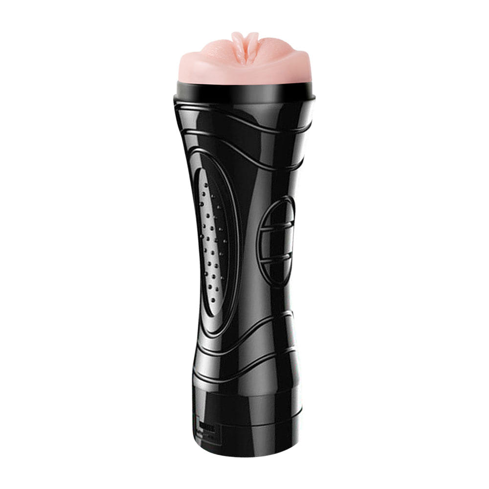 Masturbador Masculino Vagina em Formato de Lanterna com vibrador - Imagem 6