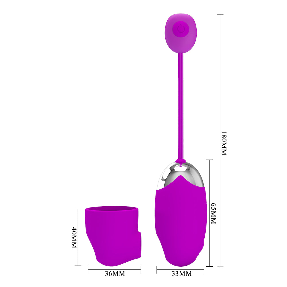Vibrador 3 em 1 com Controle Aplicativo - Kaila PRETTY LOVE - Imagem 5