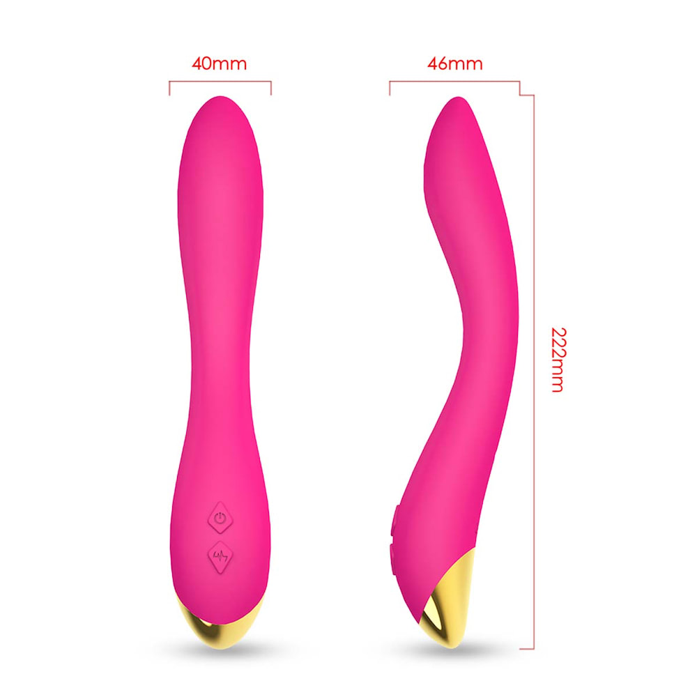 Vibrador Ponto G Liso com 9 modos de vibração - USK - Imagem 2