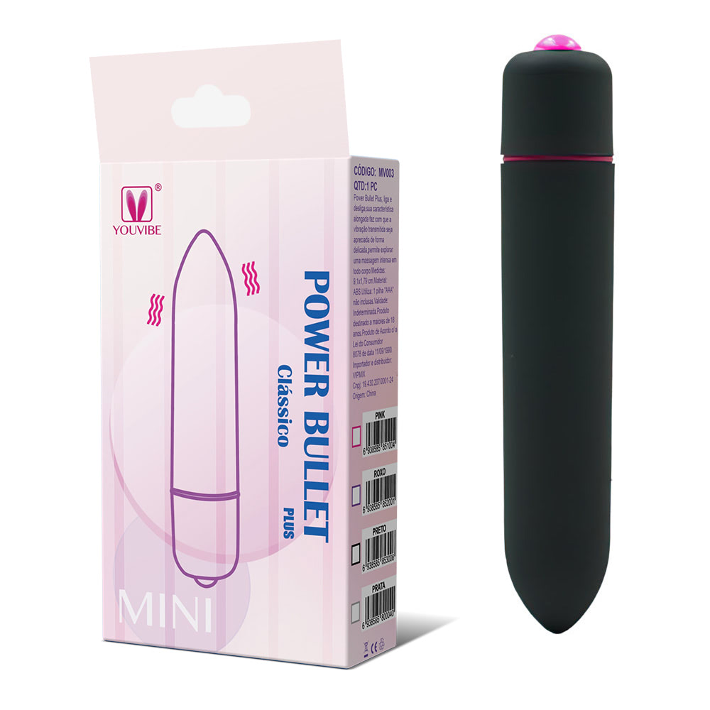 Cápsula Power Bullet Plus - Mini Vibe - YOUVIBE - Sex shop - Imagem 4