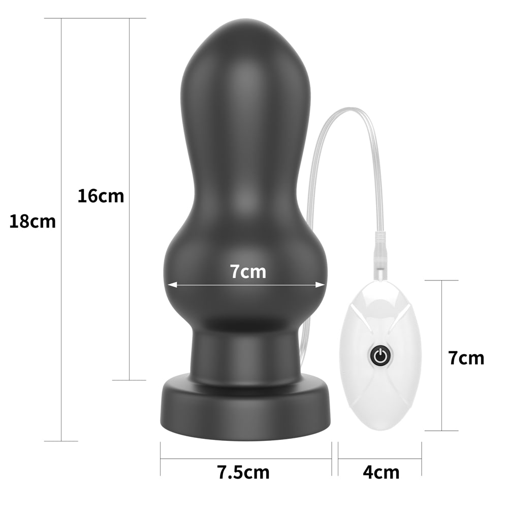Plug Anal 18x8,3 King Sized Vibrating Anal Rammer - LOVETOY - Imagem 2