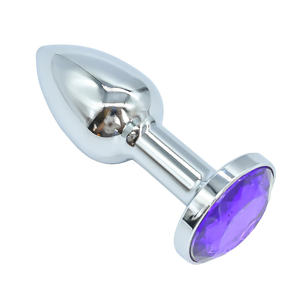 Plug anal de luxo em metal, com formato cônico - tamanho PP - Imagem 9