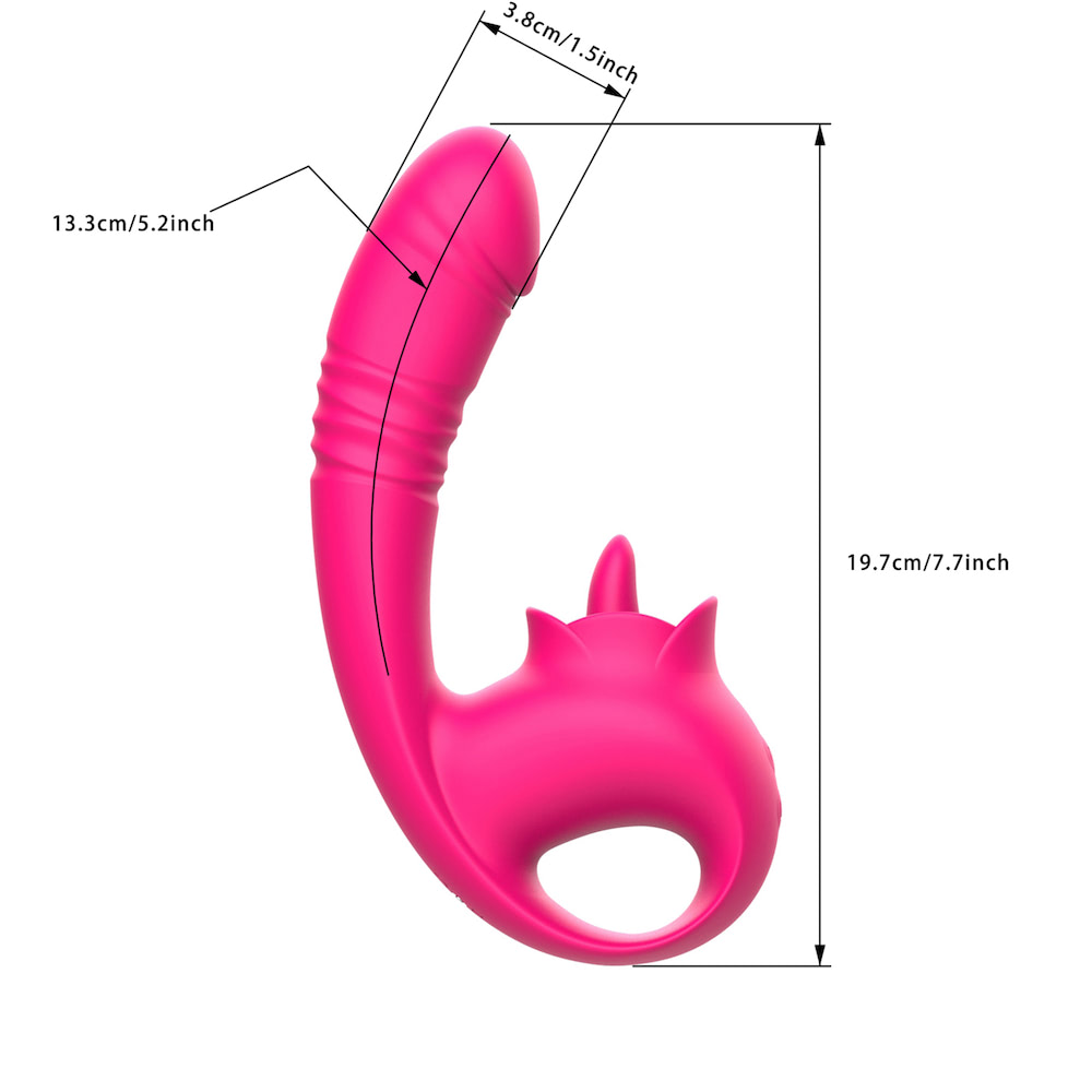 Vibrador recarregável com penetrador Ponto G - I-MOON - Imagem 2