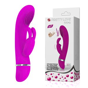 Vibrador Estimulador Coelho 7 Vibrações PRETTY LOVE Sog