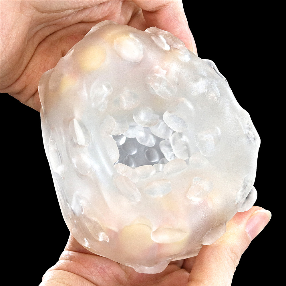 Masturbador Masculino BIG EGG gigante Estimulador Bolinhas - Imagem 7