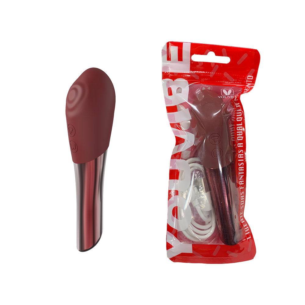 Vibrador Duplo Estimulador Clitoris 5 vibrações - YOUVIBE - Imagem 4