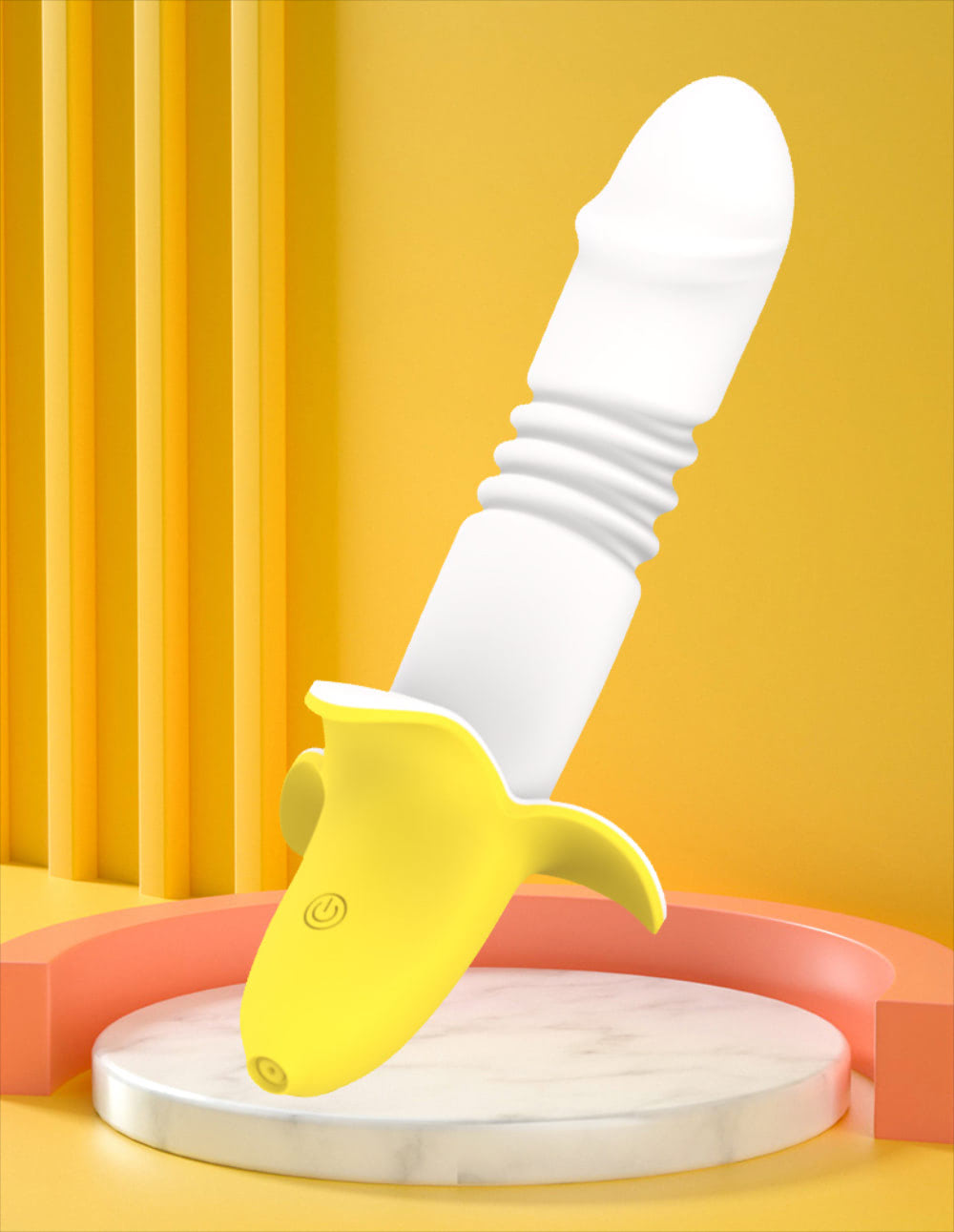 Vibrador Ponto G Banana vai e vem - 12 modos de vai e vem - Imagem 5