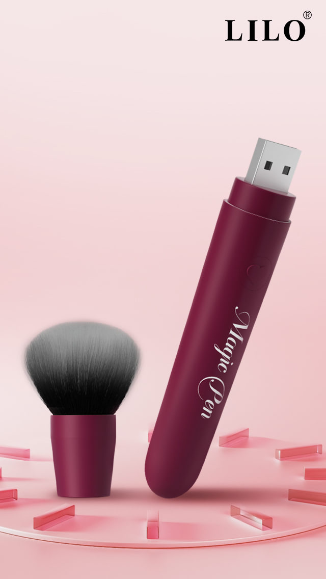 Vibrador Recarregável em Formato de Pincel - Magic Pen - LILO - Imagem 3