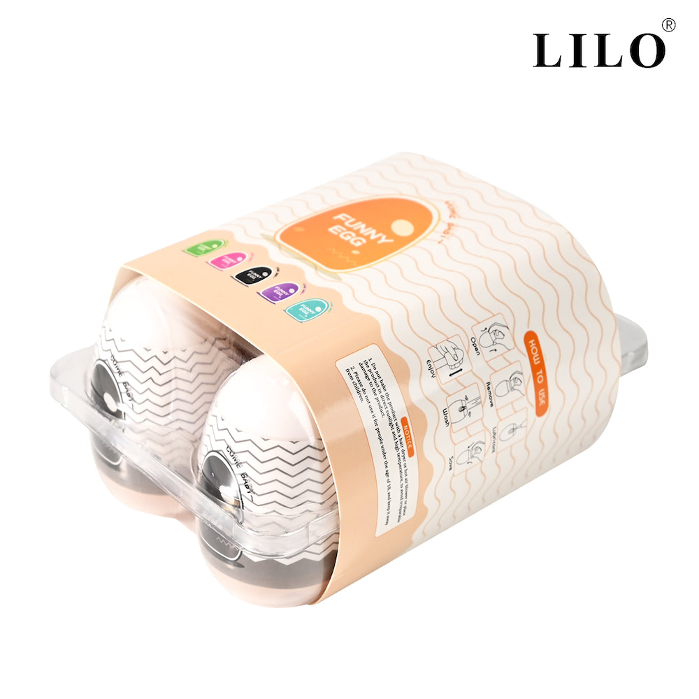 FUNNY EGG em Cyberskin - kit com 5 Modelos 6 Unidades - LILO - Imagem 5