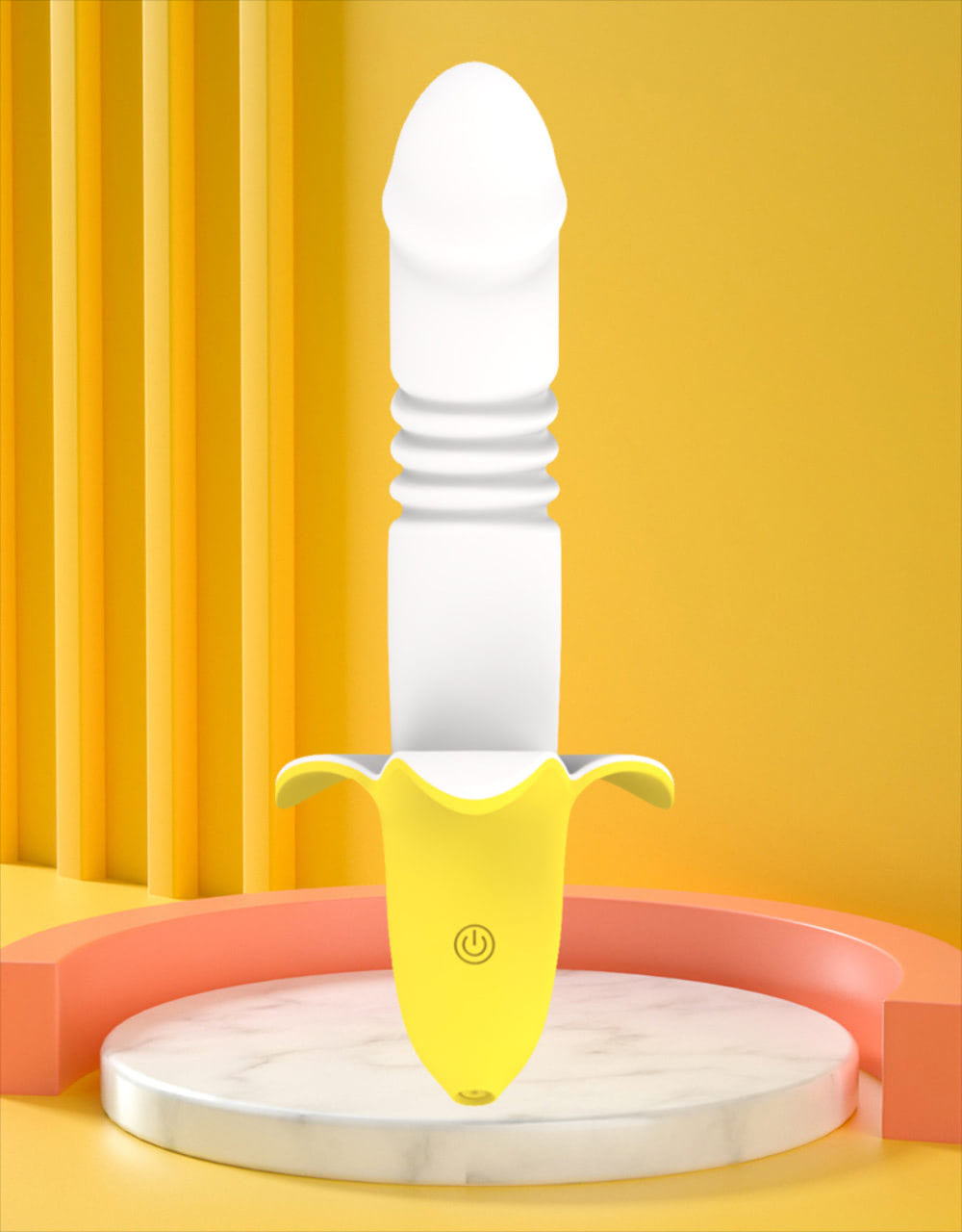 Vibrador Ponto G Banana vai e vem - 12 modos de vai e vem - Imagem 3