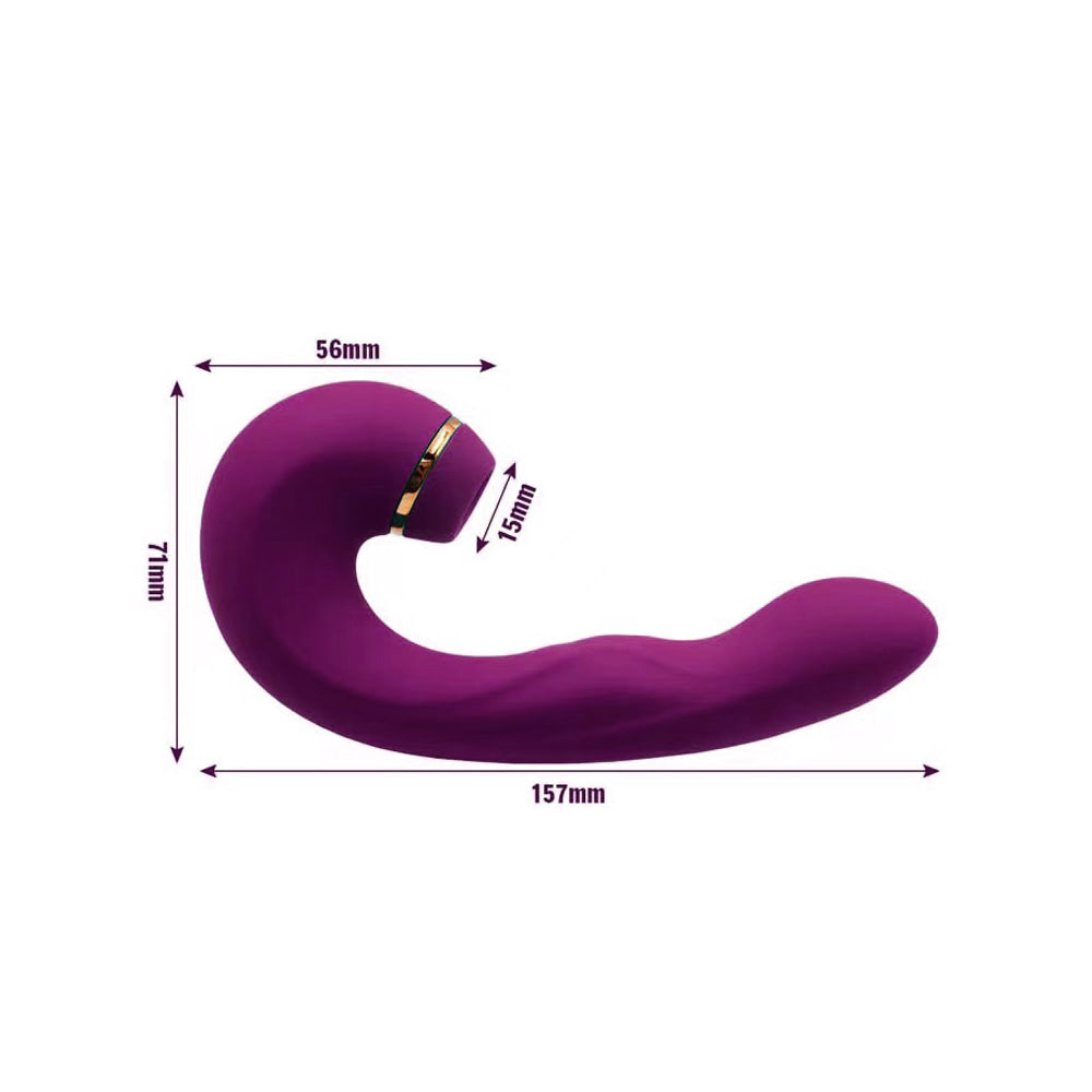 Estimulador Ponto G e Clitóris com Pulsação Dedilhar Tapping - Imagem 4
