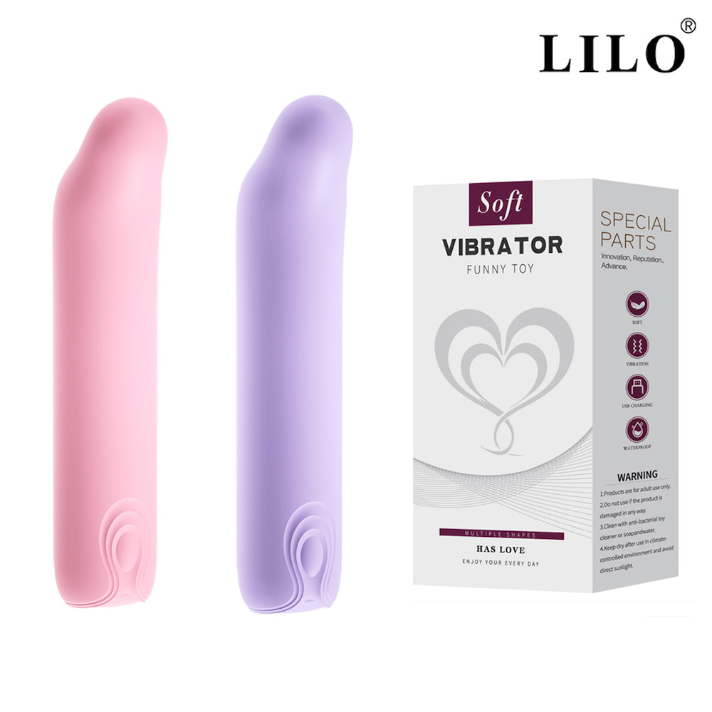 Vibrador Recarregável para Ponto G com 10 modos de vibração