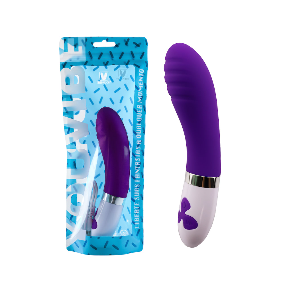 Vibrador Ponto G com 15 vibração e 3 intensidades - YOUVIBE
