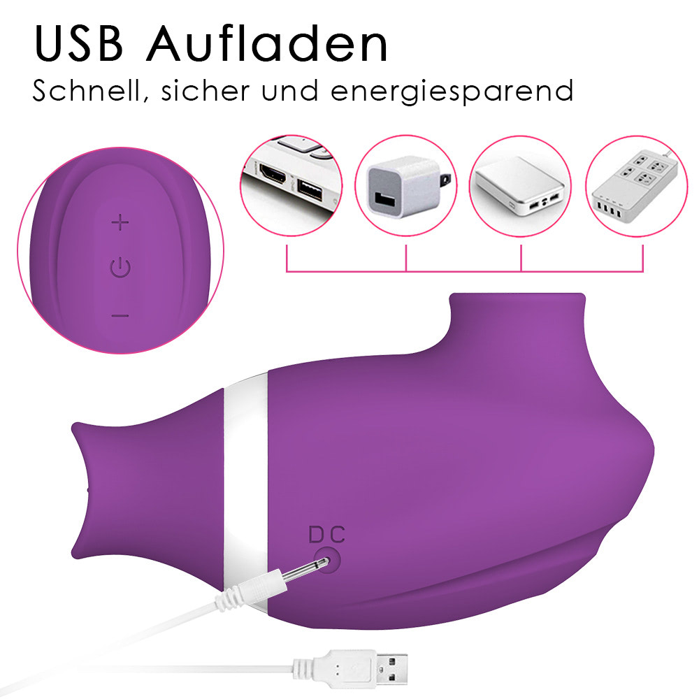 Estimulador de Clitóris com Pulcação e Língua Vibrador - Imagem 4