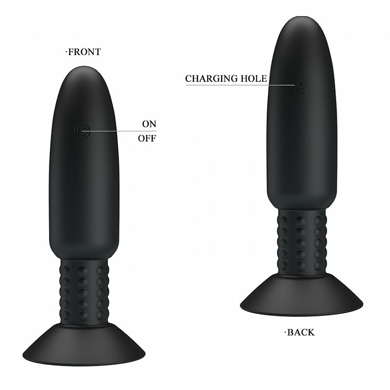 Plug Anal com Esferas Rotativas, Controle Wireless e 4 Modos de Vibração e Rotação - PRETTY LOVE BEADED FOR EXTRA PLEASU - Imagem 4